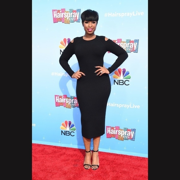 $495 THEORY Jemlora Cutout Cold Shoulder Ribbed Wool Dress SMALL - Picture 1 of 10